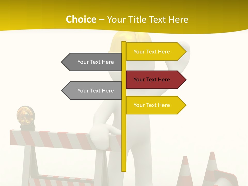 Occupation Light Forbidden PowerPoint Template