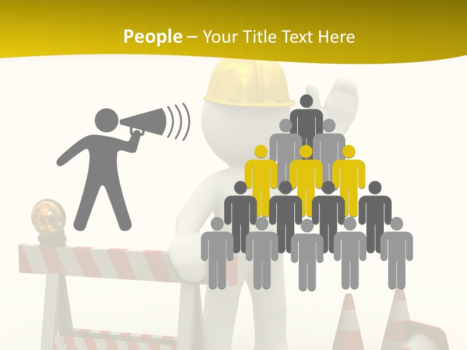 Occupation Light Forbidden PowerPoint Template