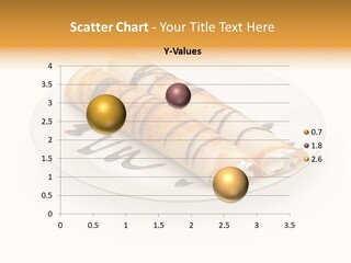 Dish Isolated Snack PowerPoint Template