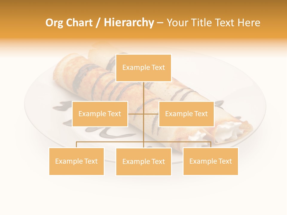 Dish Isolated Snack PowerPoint Template