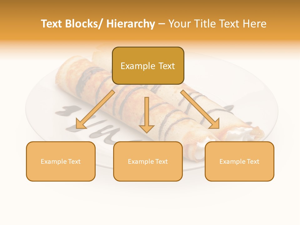 Dish Isolated Snack PowerPoint Template