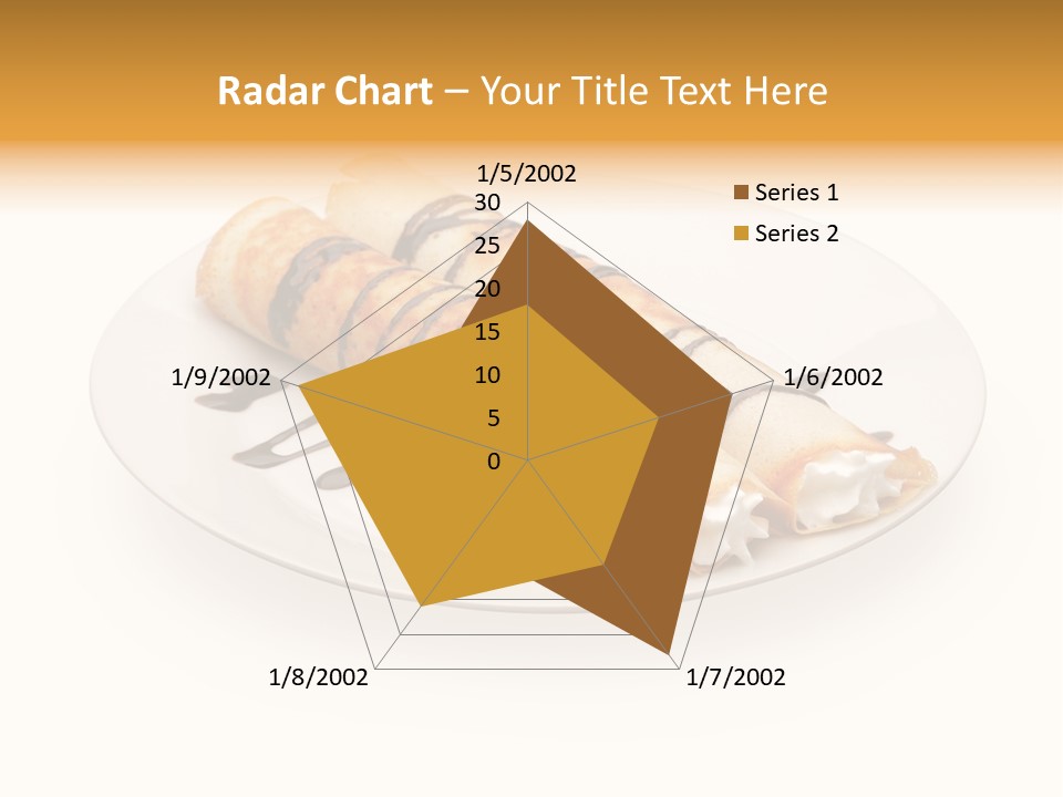 Dish Isolated Snack PowerPoint Template
