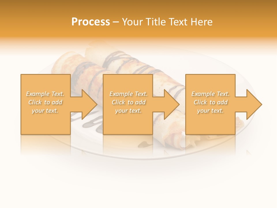 Dish Isolated Snack PowerPoint Template