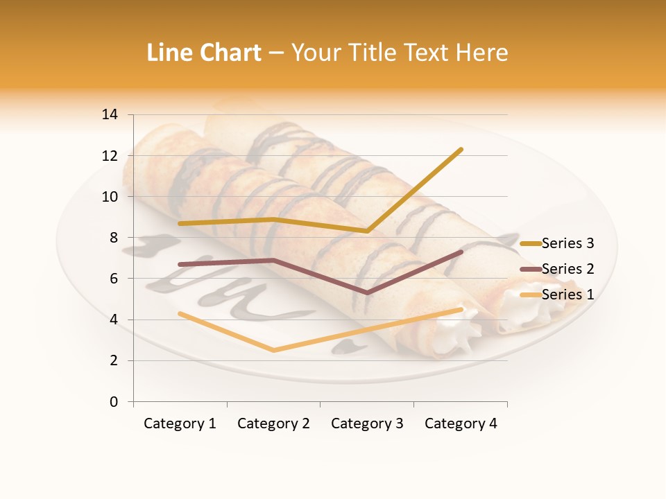 Dish Isolated Snack PowerPoint Template