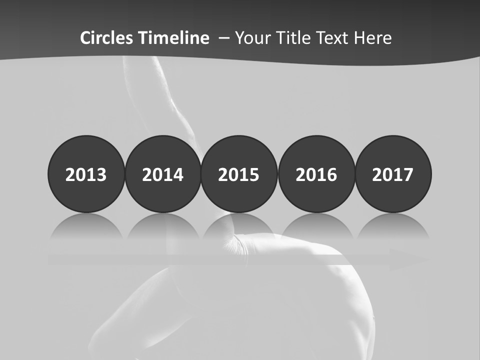 A Man Doing A Handstand Powerpoint Presentation PowerPoint Template