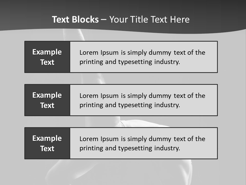 A Man Doing A Handstand Powerpoint Presentation PowerPoint Template