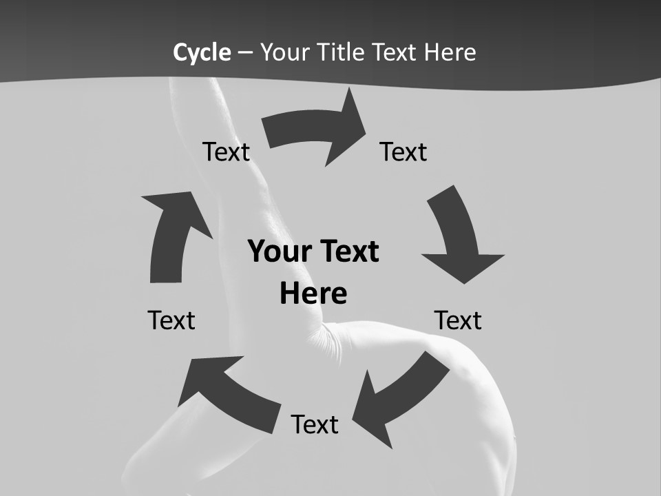 A Man Doing A Handstand Powerpoint Presentation PowerPoint Template