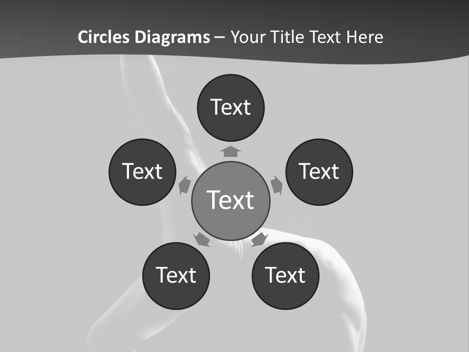 A Man Doing A Handstand Powerpoint Presentation PowerPoint Template