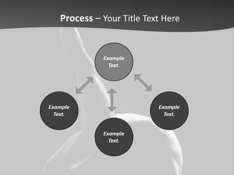 A Man Doing A Handstand Powerpoint Presentation PowerPoint Template