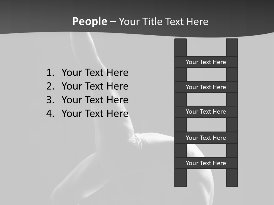 A Man Doing A Handstand Powerpoint Presentation PowerPoint Template