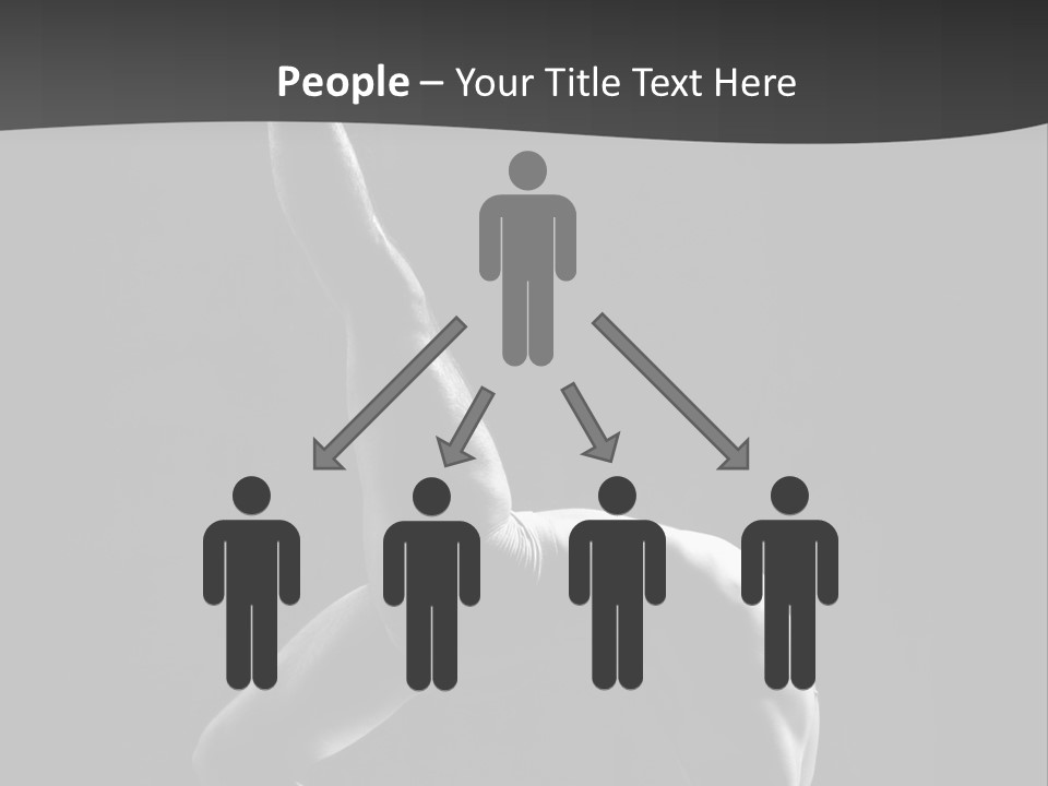 A Man Doing A Handstand Powerpoint Presentation PowerPoint Template