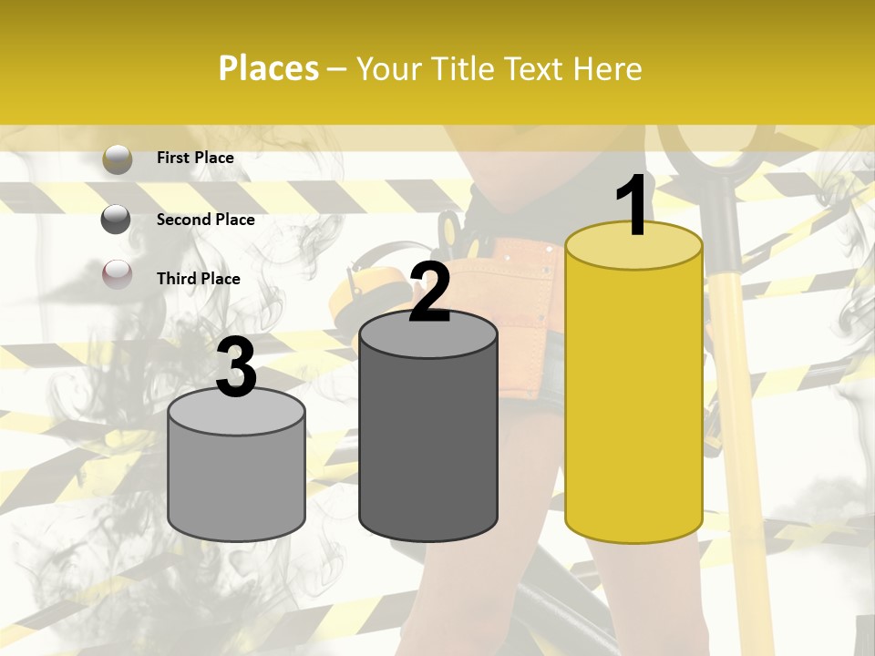 Hard Concept Blonde PowerPoint Template