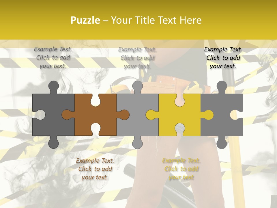 Hard Concept Blonde PowerPoint Template