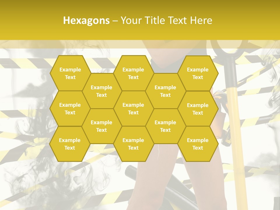 Hard Concept Blonde PowerPoint Template