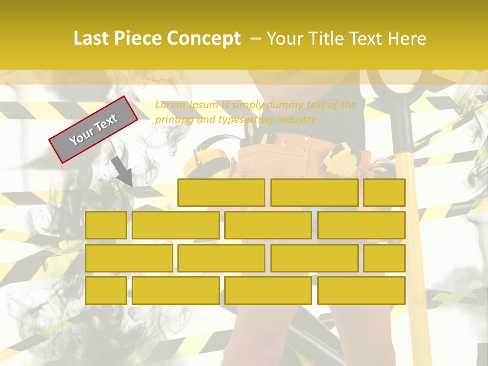 Hard Concept Blonde PowerPoint Template