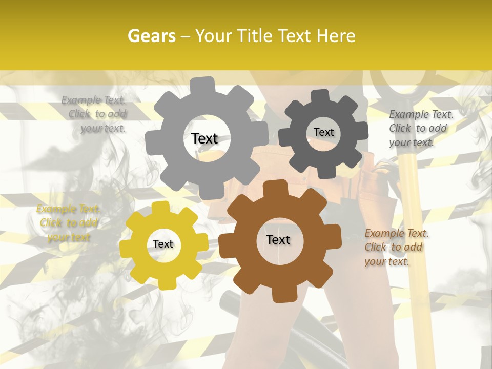 Hard Concept Blonde PowerPoint Template