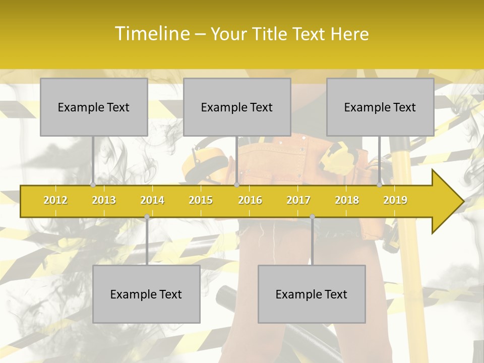 Hard Concept Blonde PowerPoint Template