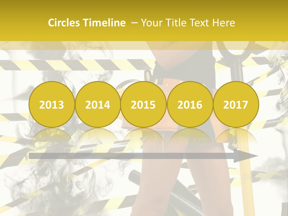 Hard Concept Blonde PowerPoint Template