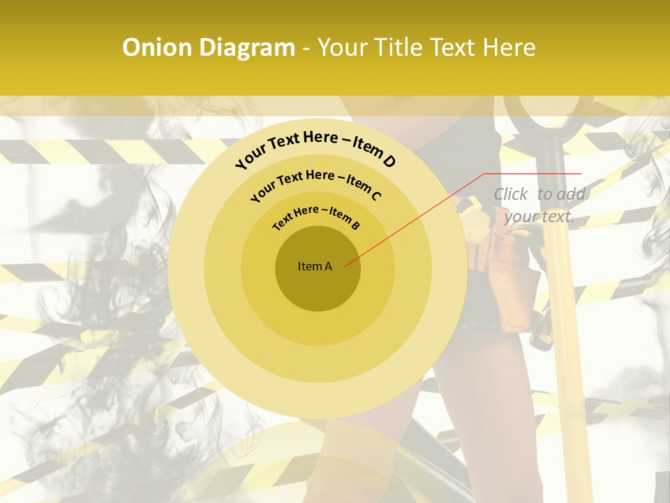 Hard Concept Blonde PowerPoint Template