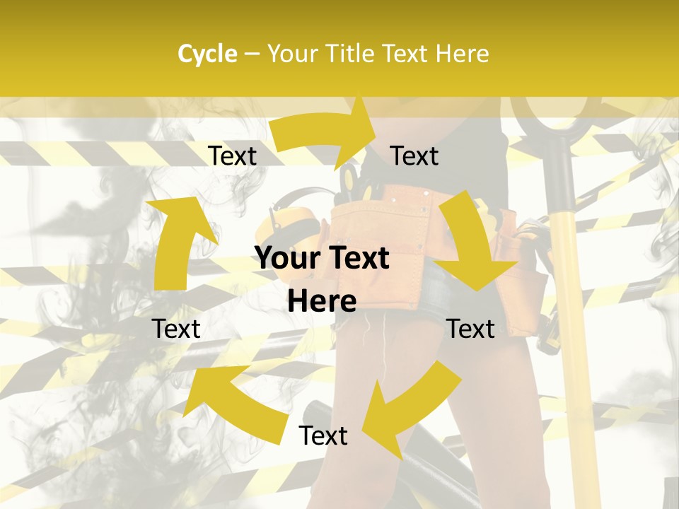 Hard Concept Blonde PowerPoint Template