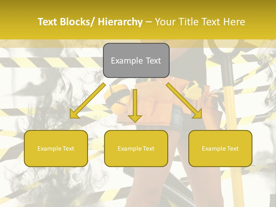 Hard Concept Blonde PowerPoint Template