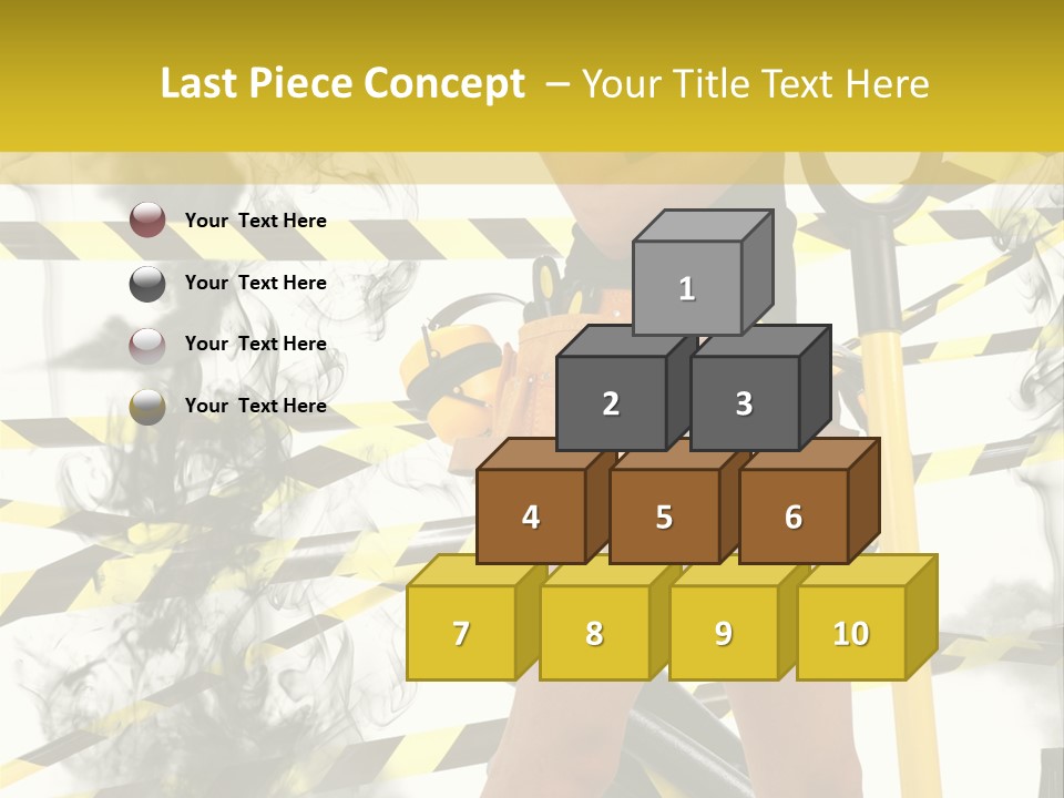 Hard Concept Blonde PowerPoint Template