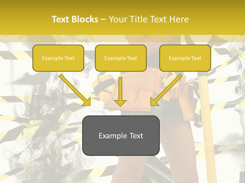 Hard Concept Blonde PowerPoint Template