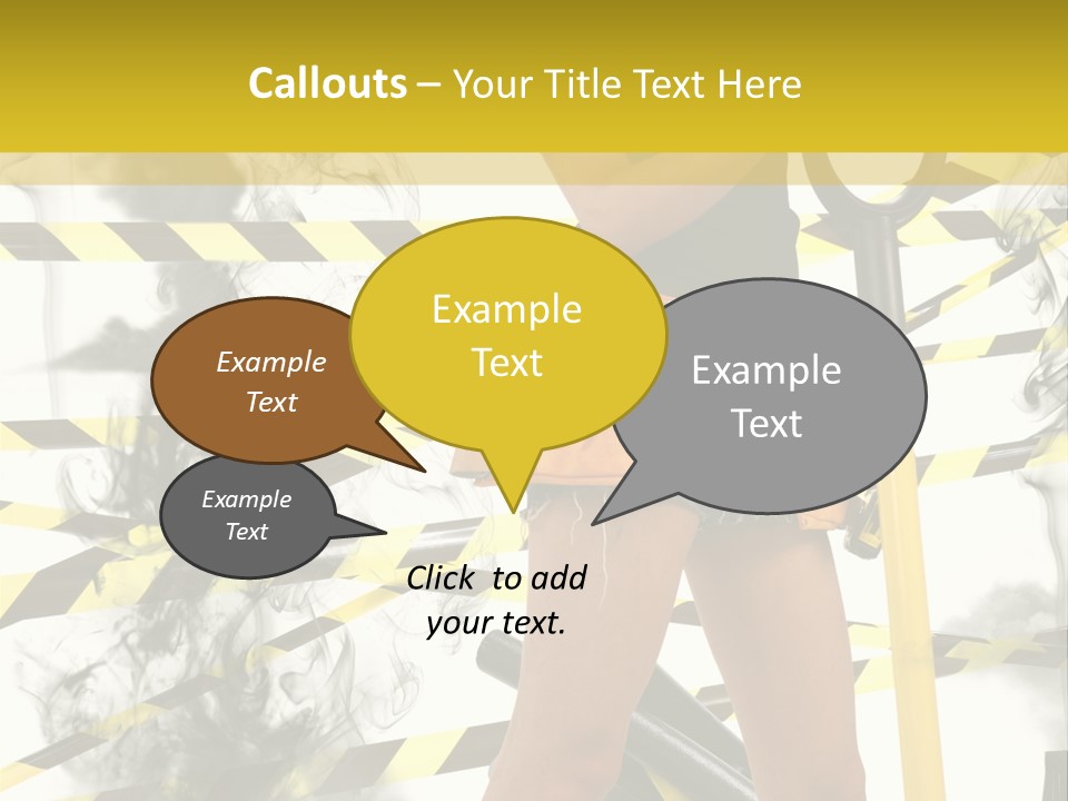 Hard Concept Blonde PowerPoint Template