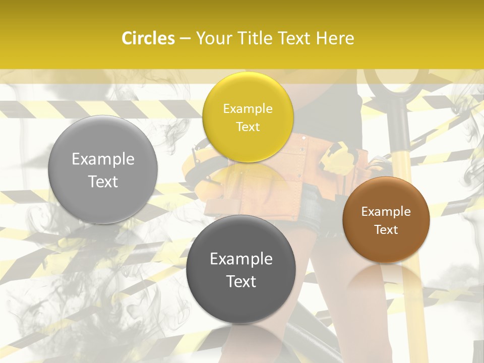 Hard Concept Blonde PowerPoint Template