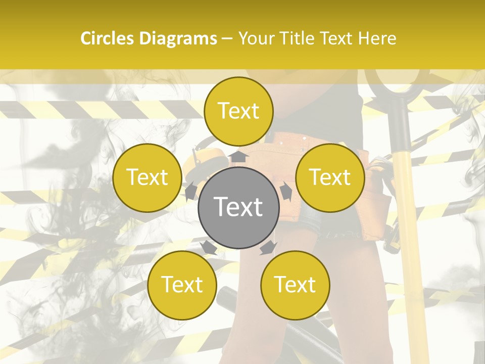 Hard Concept Blonde PowerPoint Template