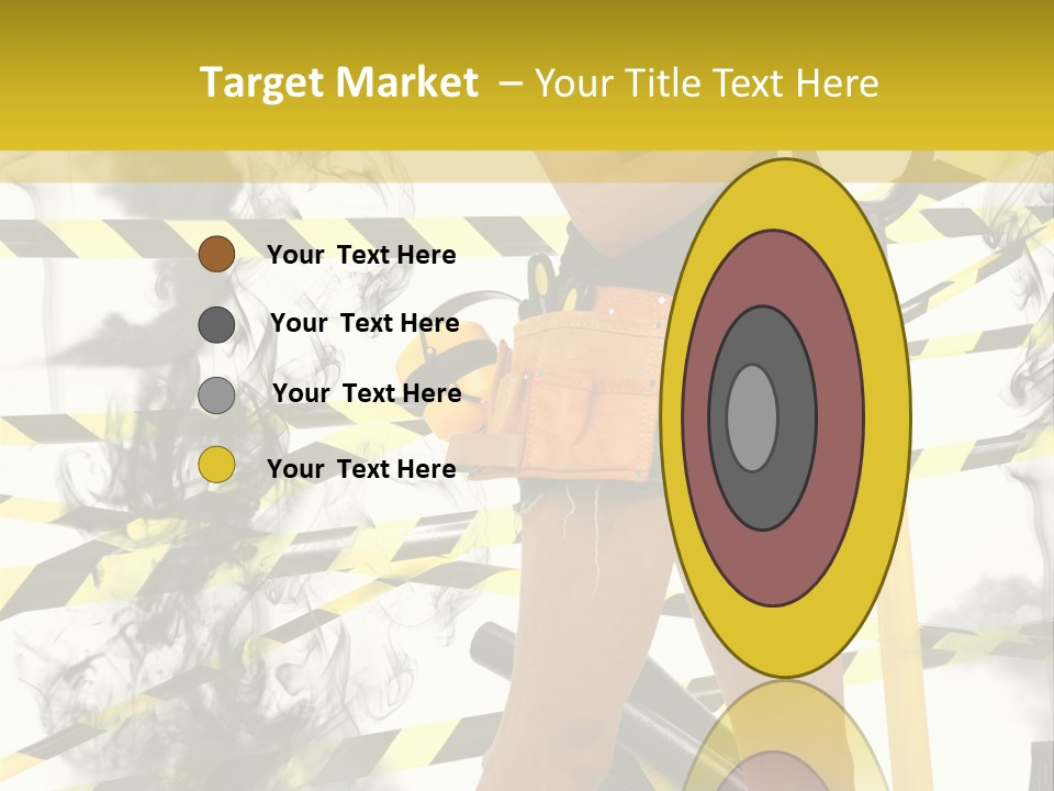 Hard Concept Blonde PowerPoint Template