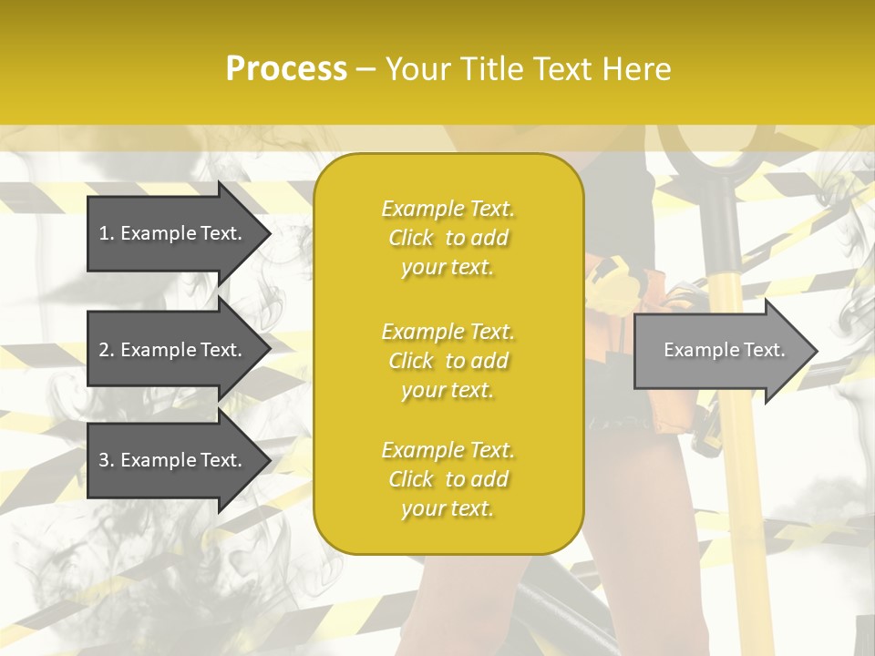 Hard Concept Blonde PowerPoint Template