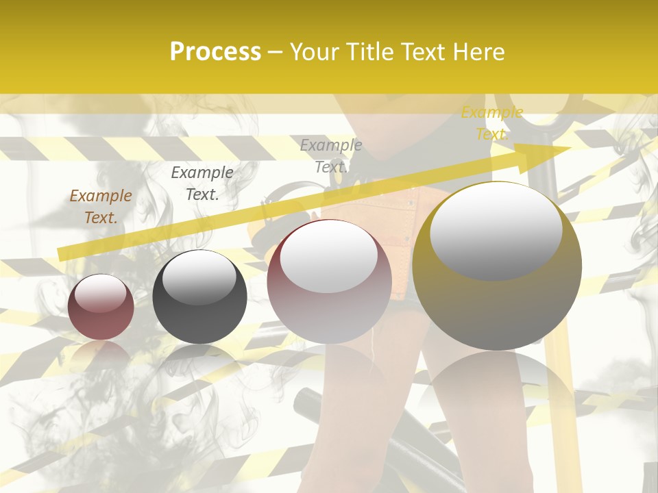 Hard Concept Blonde PowerPoint Template