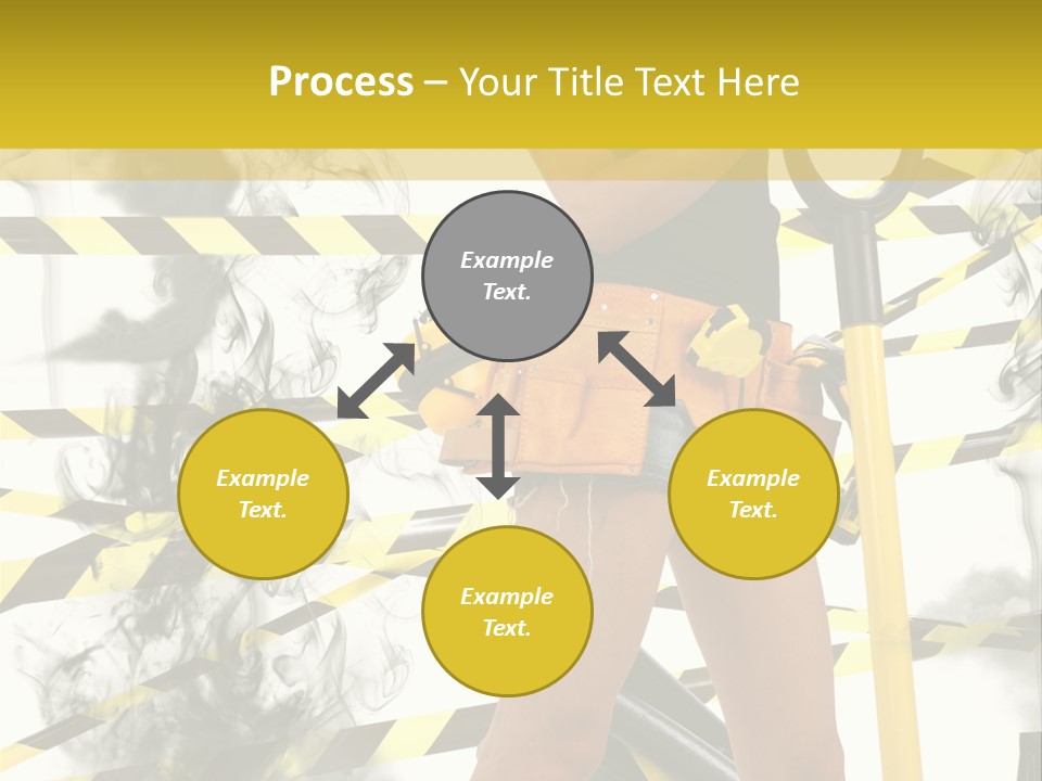 Hard Concept Blonde PowerPoint Template