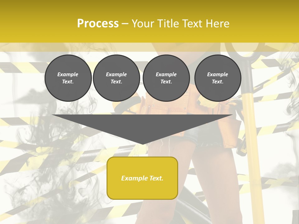 Hard Concept Blonde PowerPoint Template