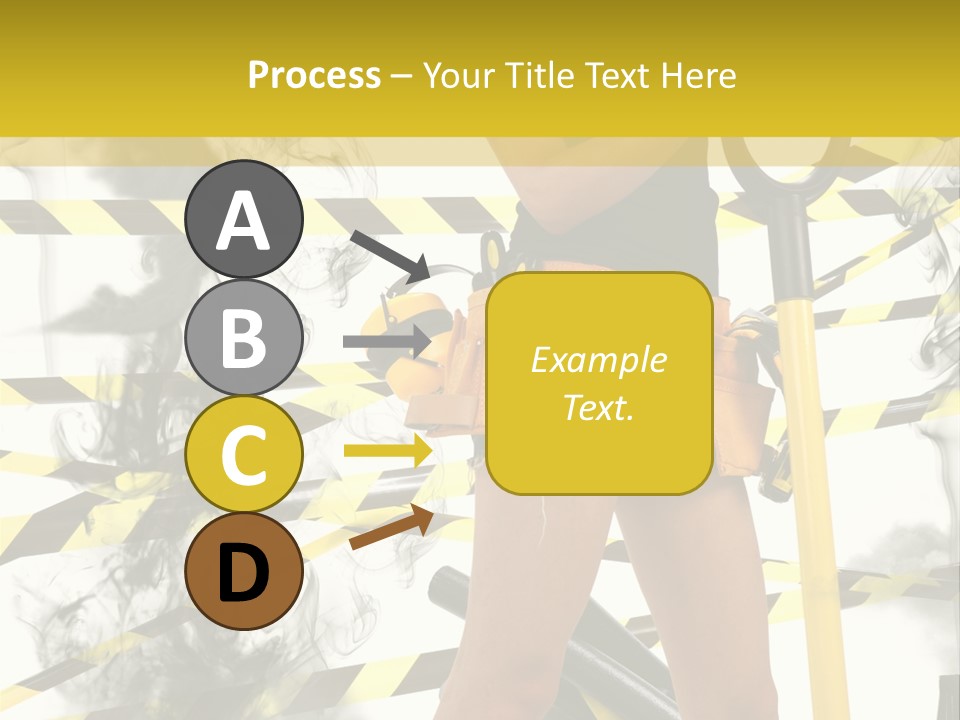 Hard Concept Blonde PowerPoint Template