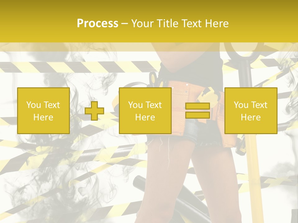 Hard Concept Blonde PowerPoint Template