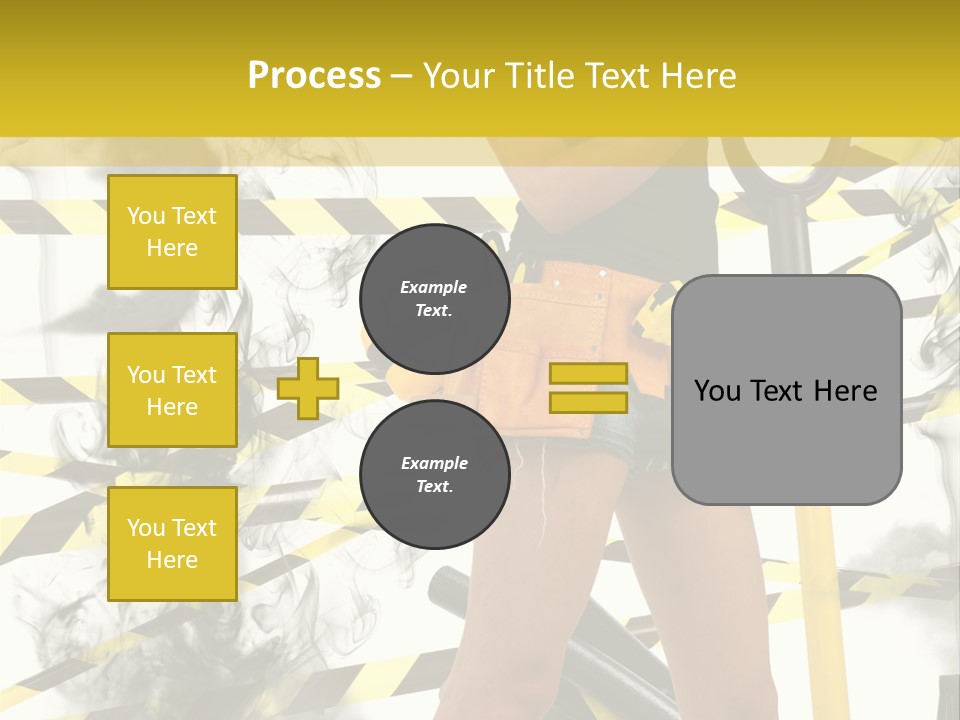 Hard Concept Blonde PowerPoint Template
