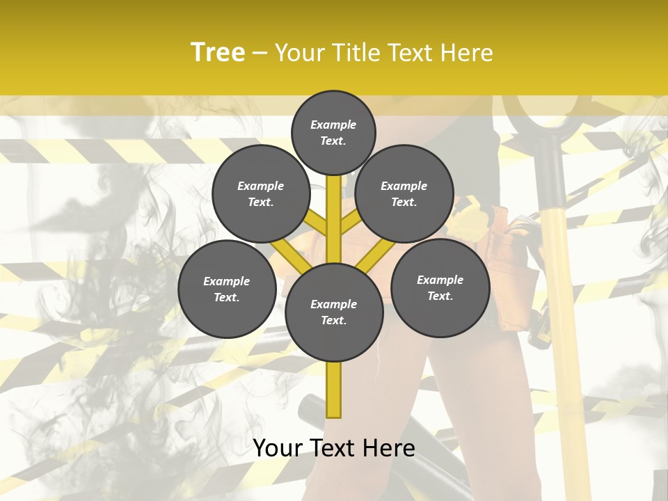 Hard Concept Blonde PowerPoint Template