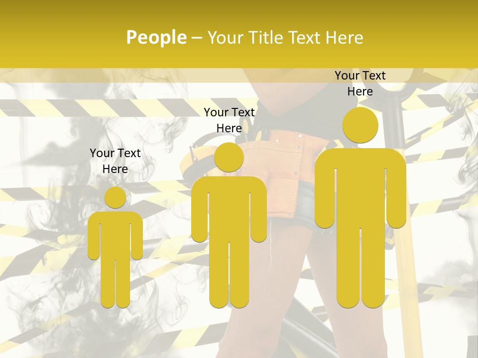 Hard Concept Blonde PowerPoint Template