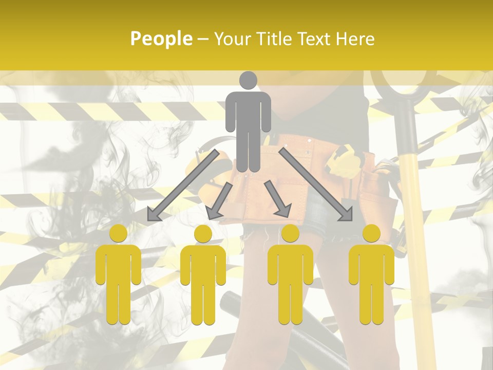 Hard Concept Blonde PowerPoint Template