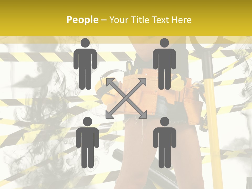 Hard Concept Blonde PowerPoint Template