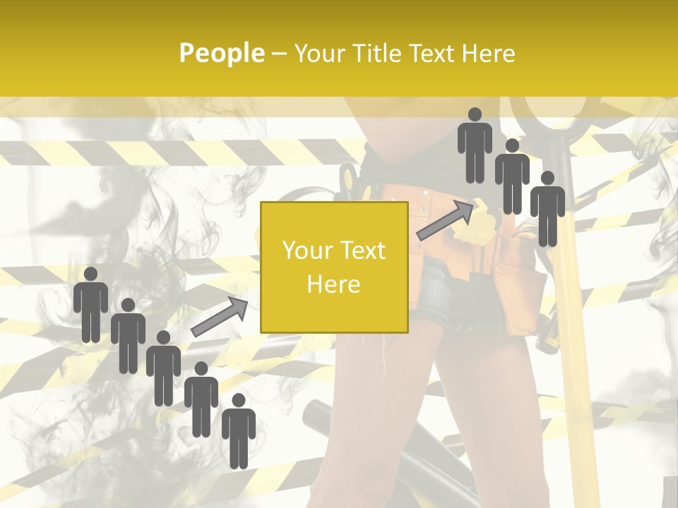 Hard Concept Blonde PowerPoint Template