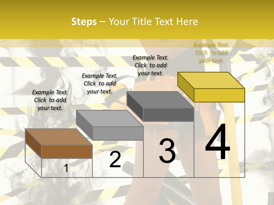 Hard Concept Blonde PowerPoint Template
