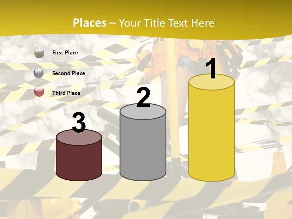 Belt Hard Worker PowerPoint Template