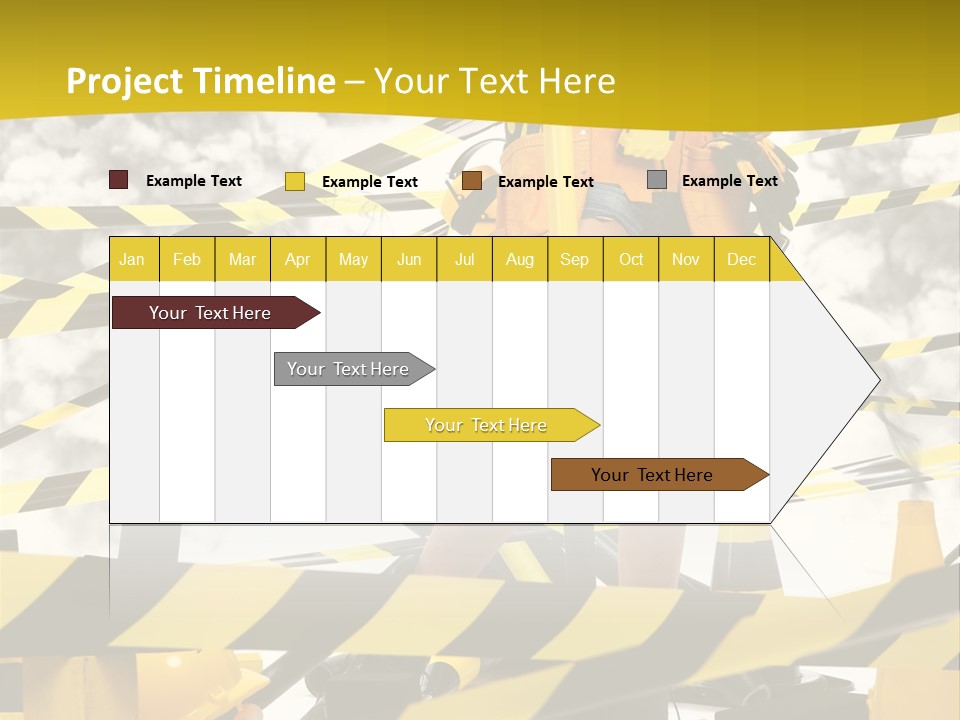 Belt Hard Worker PowerPoint Template