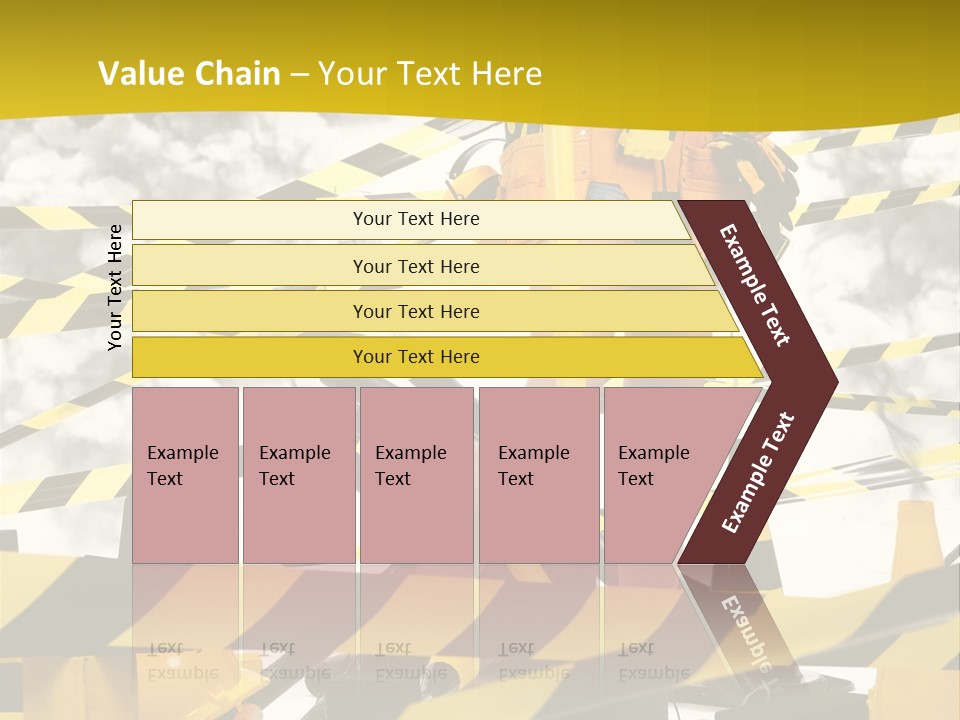 Belt Hard Worker PowerPoint Template