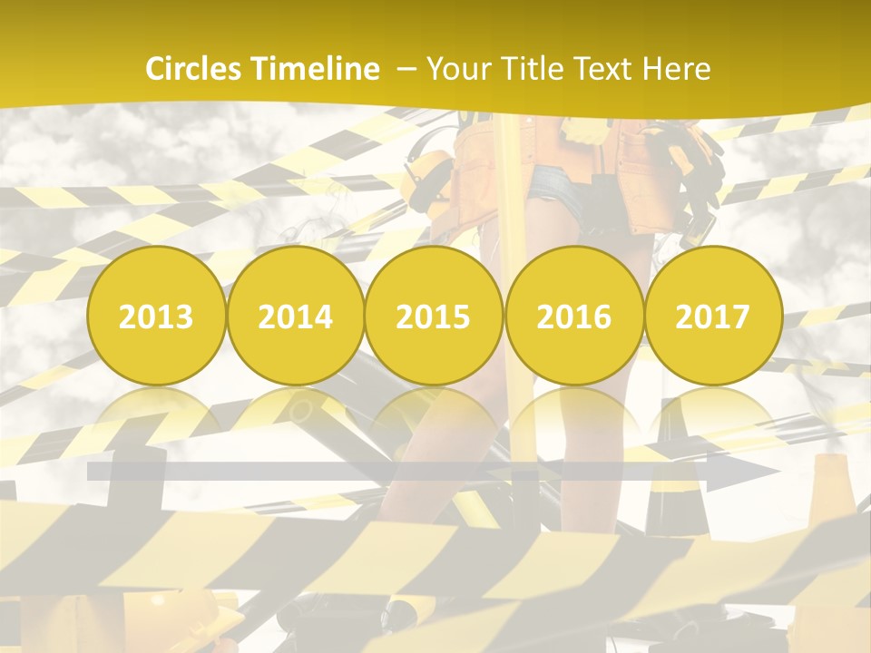 Belt Hard Worker PowerPoint Template