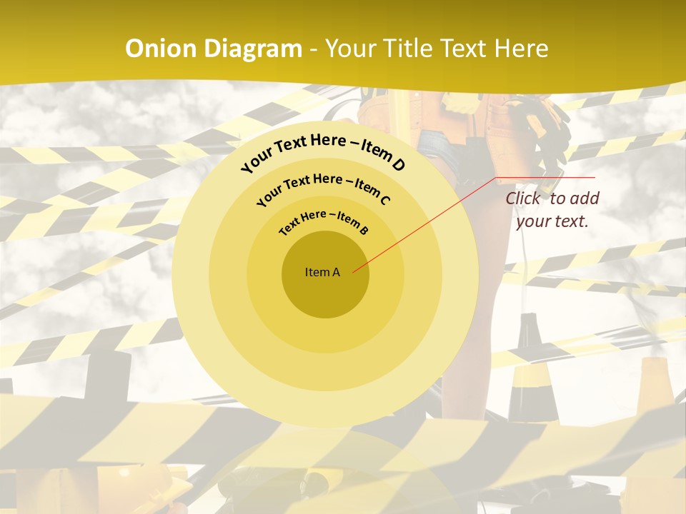 Belt Hard Worker PowerPoint Template