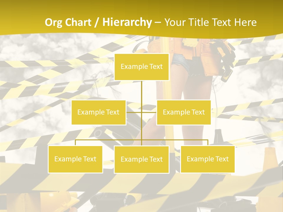 Belt Hard Worker PowerPoint Template